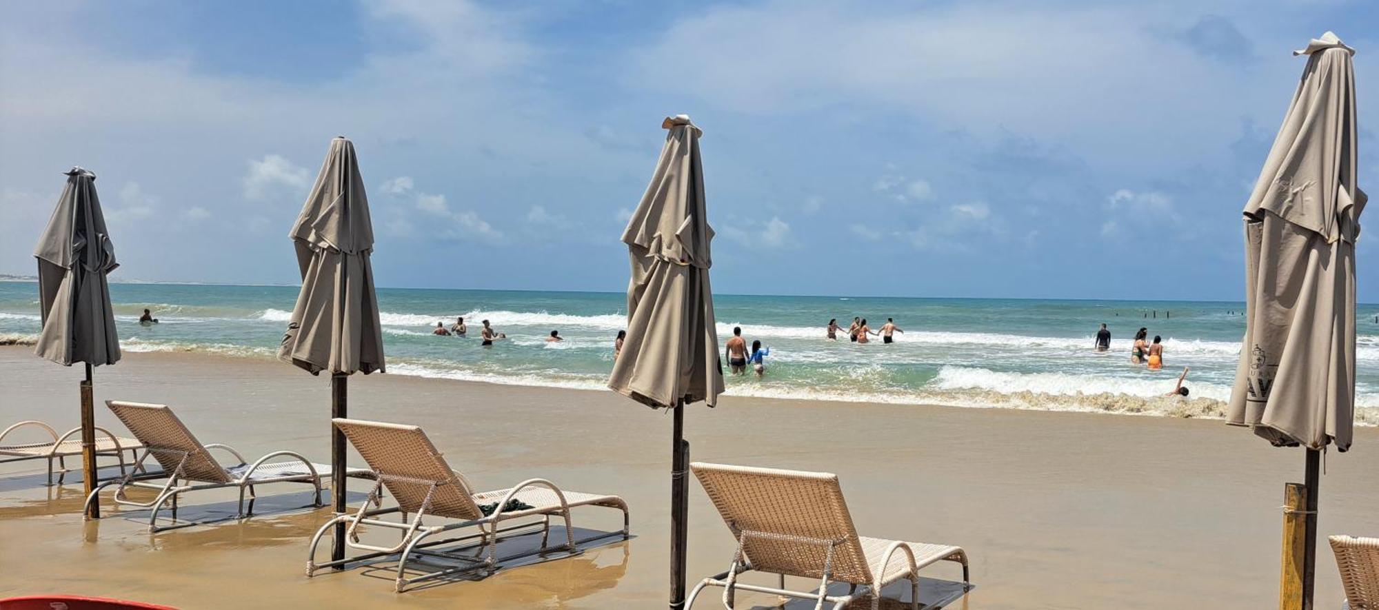 Apartamento Inteiro A 100 Metros Da Praia Fortaleza  Exterior foto